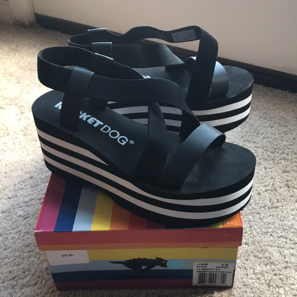 Rocket Dog Platform Sandals